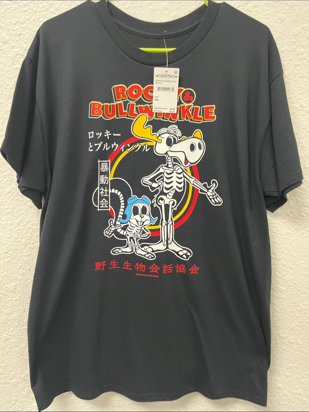 Riot Society Rocky & Bullwinkle Tee